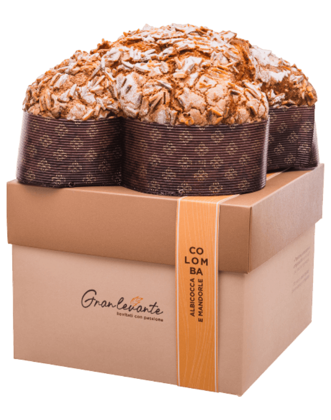 Colomba albicocca e mandorle