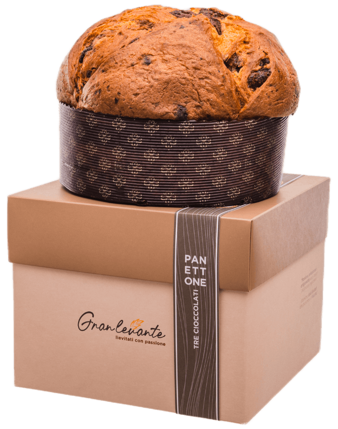 Panettone tre cioccolati